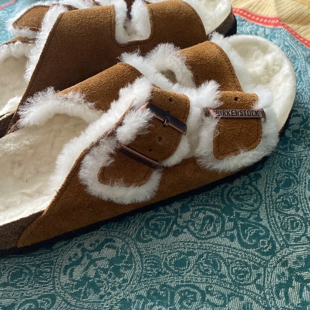 Fuzzy Birkenstocks - Picture 5 of 5